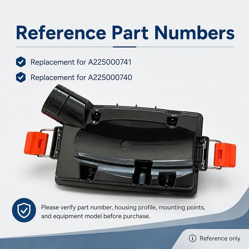 ABGH-Compatible Air Filter Case For ECHO PB-8010 PB-9010 Blowers Replacement Part For A225000741