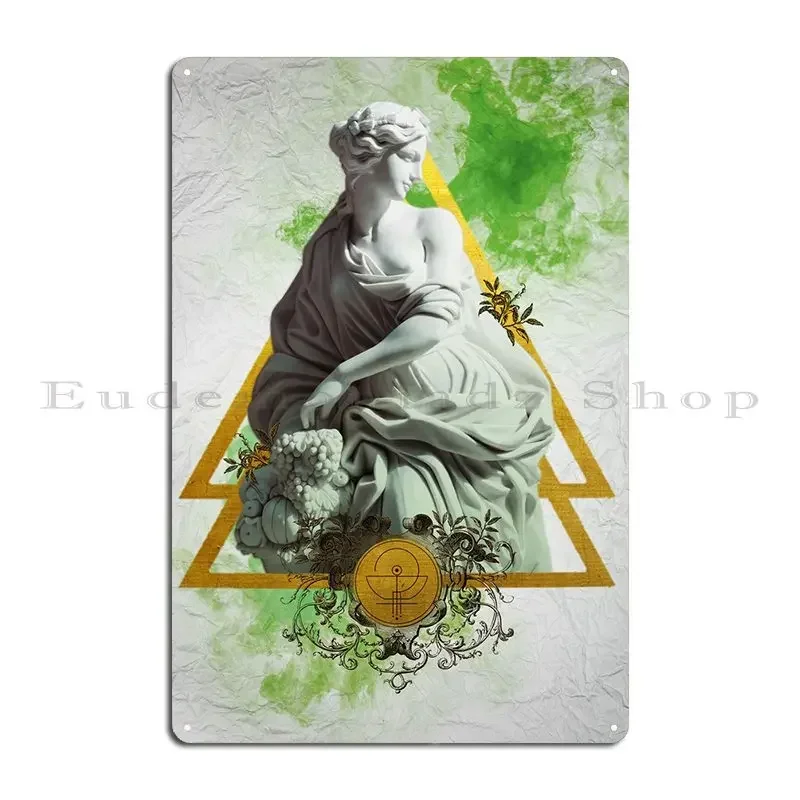 Demeter Metal Sign Cinema Living Room Printing Home Sign Tin Sign Poster