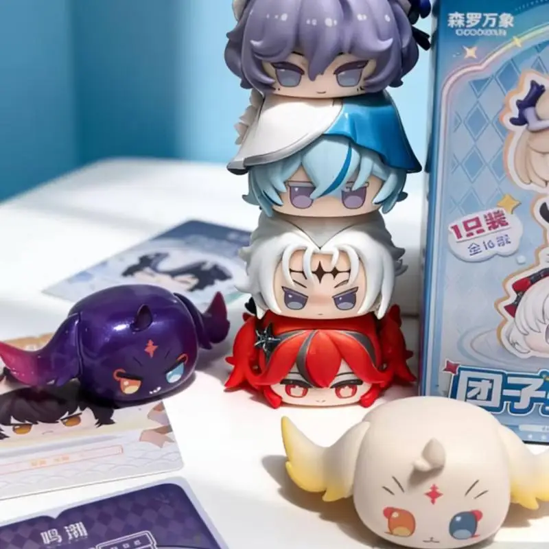 

Original Wuthering Waves Mini Doll Series Blind Box Kawaii Mystery Box Decoration Anime Action Figures Collection Gifts