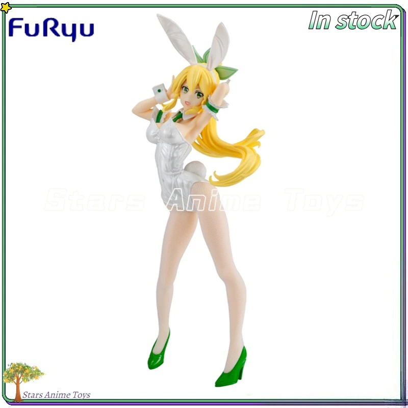 

Оригинальная фигурка FuRyu BiCute Bunnies Sword Art Online Leafa Pearl Rabbit Girl, аниме, коллекция моделей ручной работы
