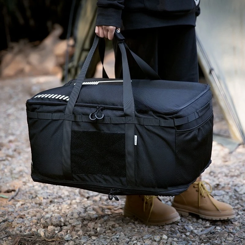 

Outdoor camping equipment, storage bag, picnic bag, large-capacity storage box, gas tank, waterproof multi-functional handbag.