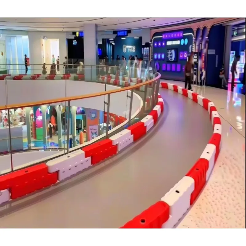 Indoor & Outdoor PE Bollard Go-Kart Safety Crash Barrier with M65 Impact Rating and IP55 Protection