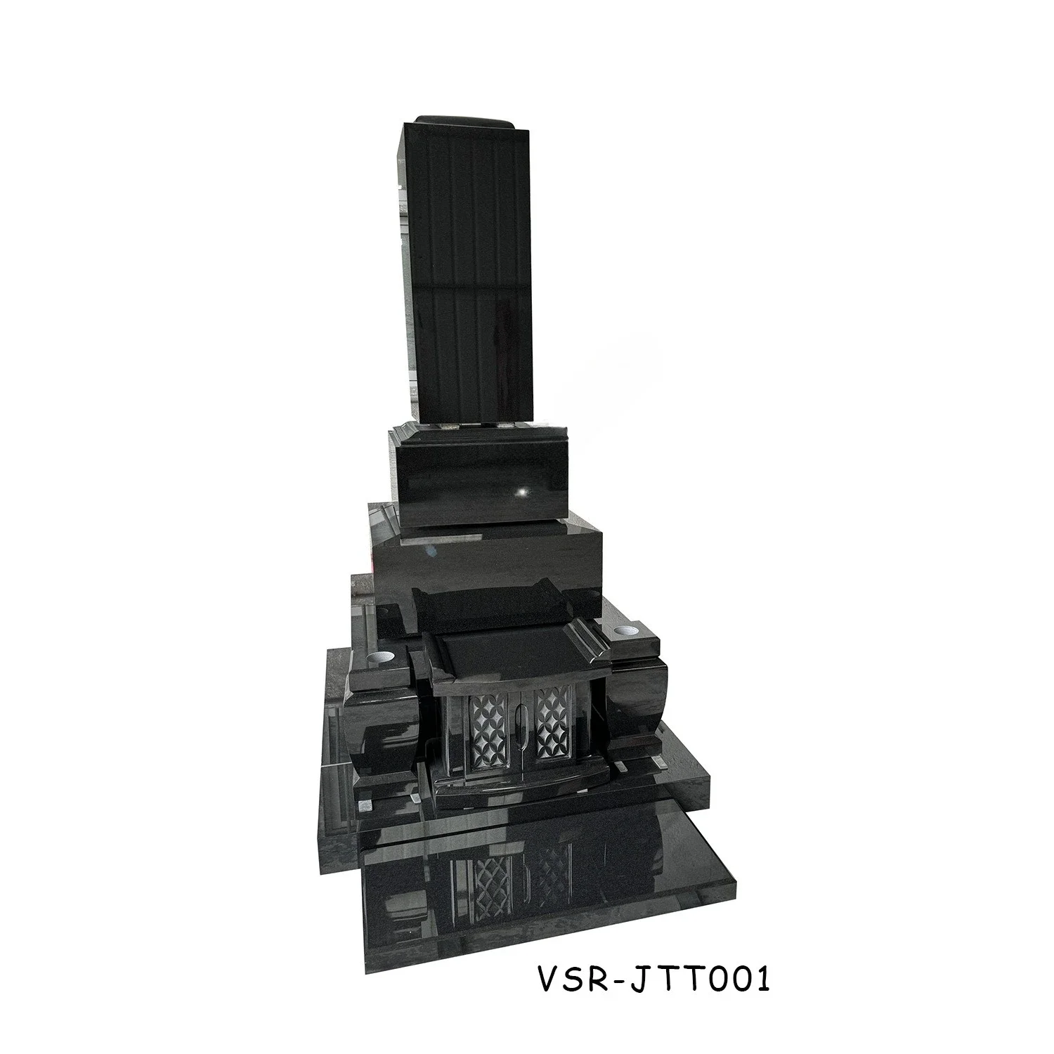 High-end tombstone, Japanese-style Indian black tombstone, polished tombstone