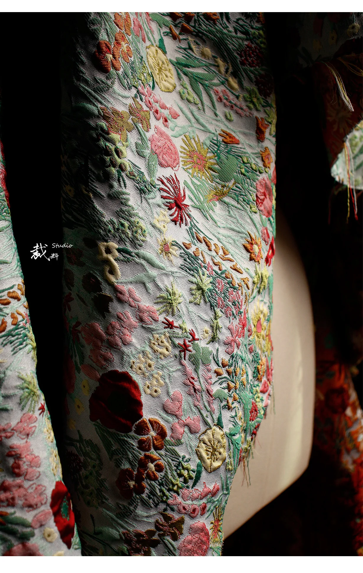 Tessuto ricamato jacquard flor - Textile Sewing Patterns recensione e prezzo