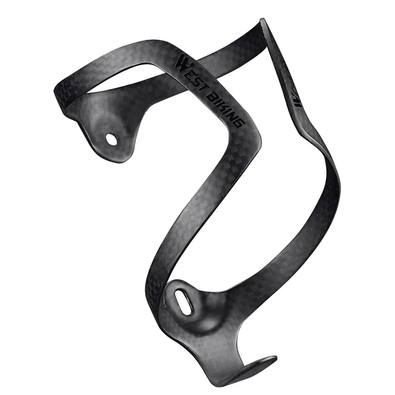 AliExpress West Biking WEST BIKING Carbon Fiber Bicycle Water Bottle Holder Lightweight Integrated 3K/UD Carbon Bike Cycling Bottle Cage Cups Holder