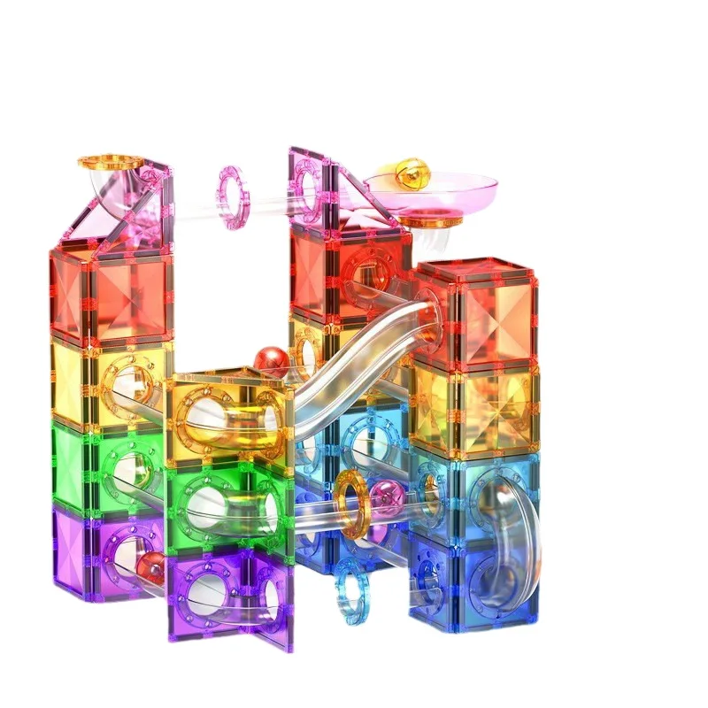 磁気シートビルディングブロックセットダイヤモンド表面カラーウィンドウ教育組立レンガ子供集中力トレーニングおもちゃギフト