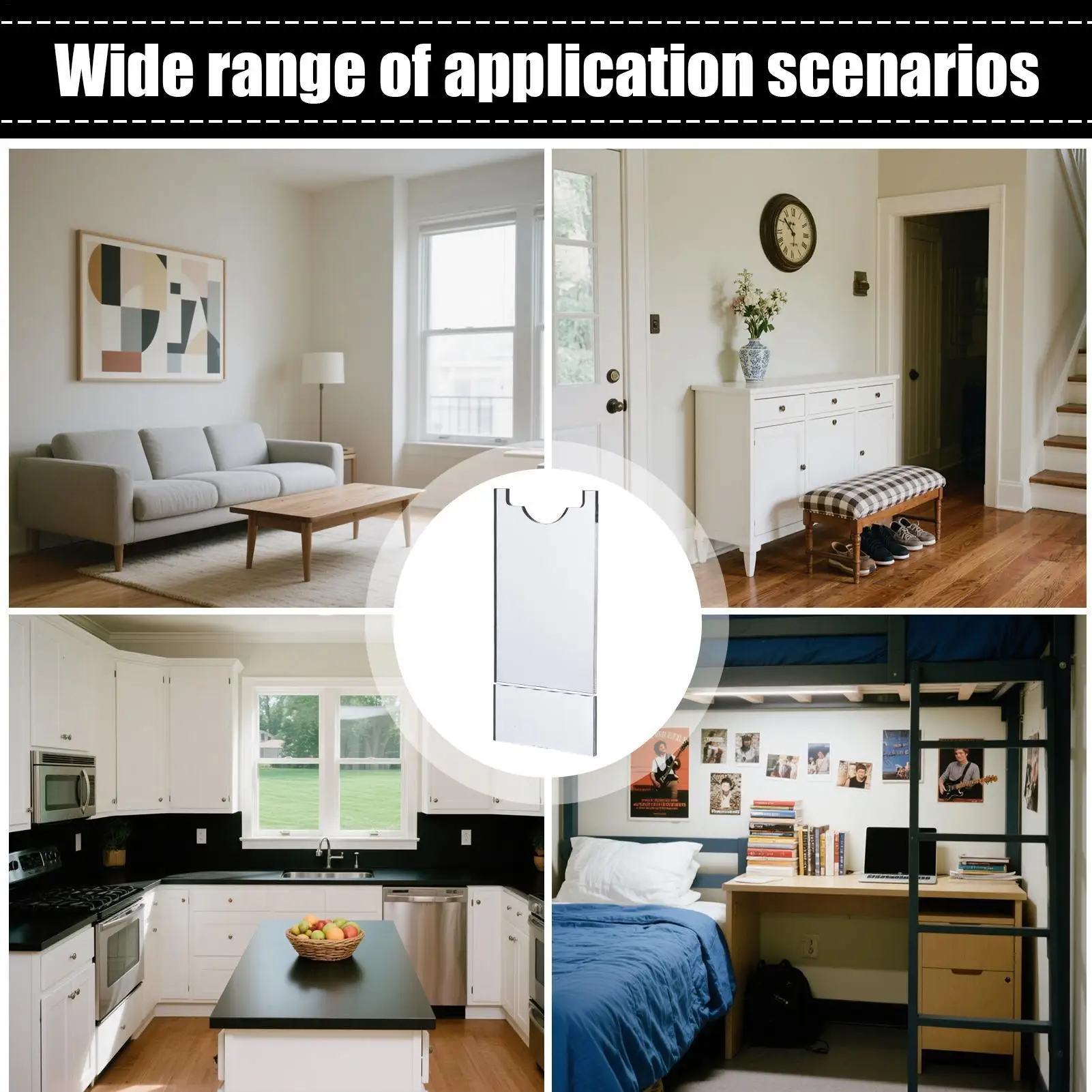 

Настенная прокладка для дивана, защита от мебели, защитные прозрачные акриловые аксессуары для обустройства дома, предотвращающие противопожарные стойки