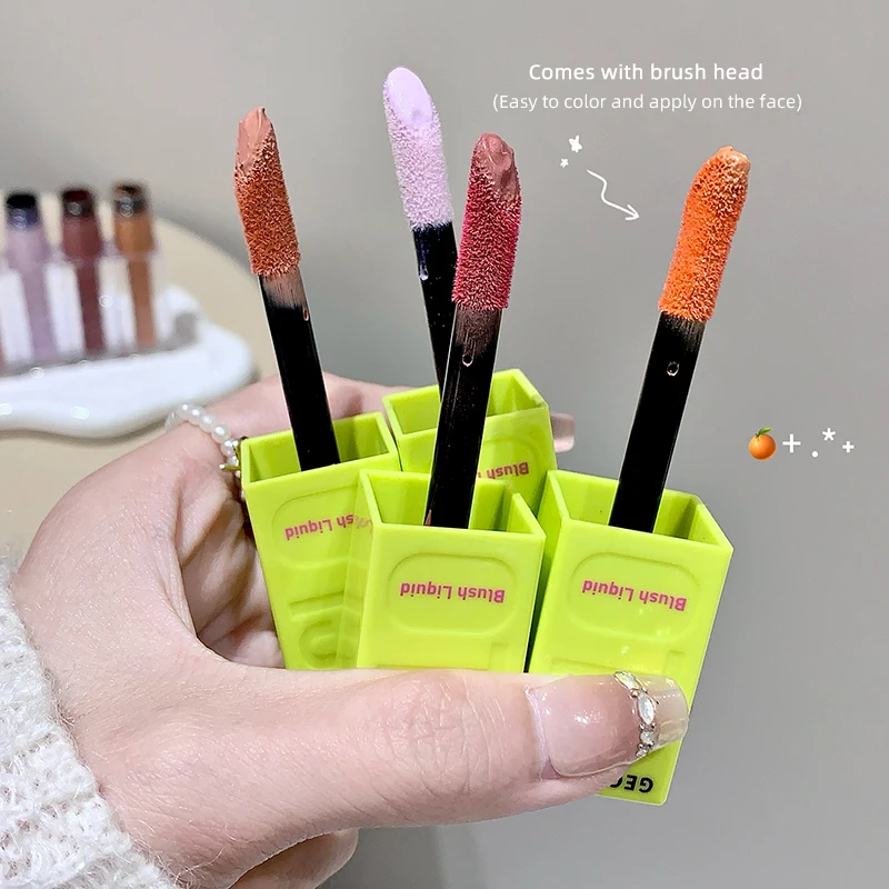 Gege Bear Blush Flüssiges, feuchtigkeitsspendendes und zartes Make-up, dauerhaftes natürliches Wasser, helles Hautrouge