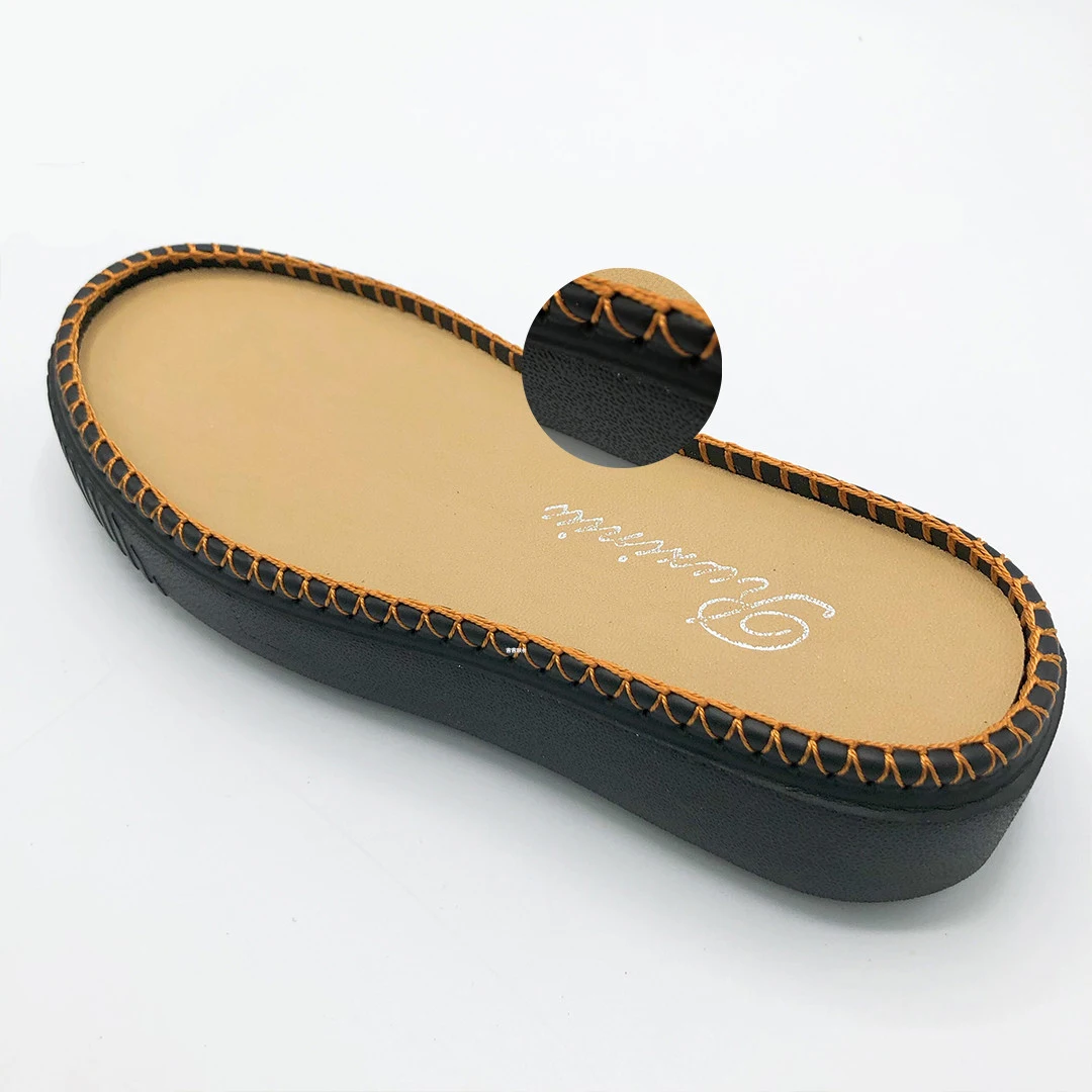 2024 DIY Hand Knitting Materials Slippers Rubber Outsoles for Shoes Platform Anti-Slip Crochet Needles Indoor Slippers Sole