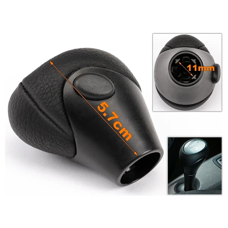 

Ручка переключения передач Durable-Transmission, головка рычага переключения передач для Benz Smart 450 451