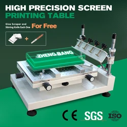 ZB3040H High Precision Pcb Solder Paste Printer 25x40cm Manual Solder Paste Stencil Printer Machine For PCB Solder Paste Printer