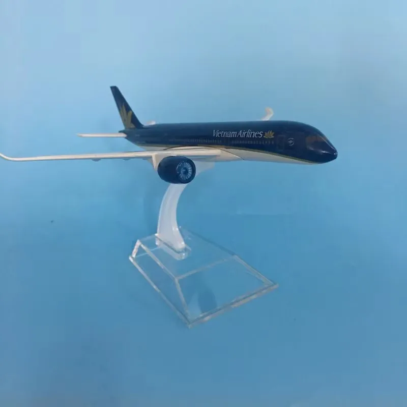 16 سنتيمتر B787 الخطوط الجوية الفيتنامية ايرباص 1:400 مقياس بوينغ 787 طيران يموت الصب سبيكة معدنية نموذج طائرة لعبة (مع حامل)