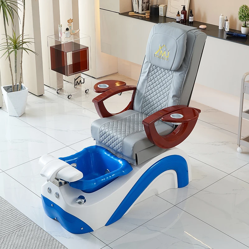 Pedicure Chair.Pacific GT Pedicure Spa Chair For Professional Salons & Spas, Shiatsu Massage Chair, LED Light In Bowl