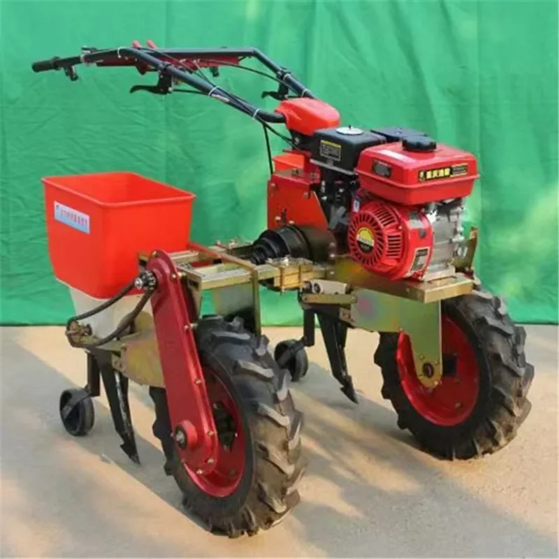 For Electric Cultivator Multifunctional Sowing Machine Corn Peanut Soybean Fertilization Seeder Garden Farm Tool