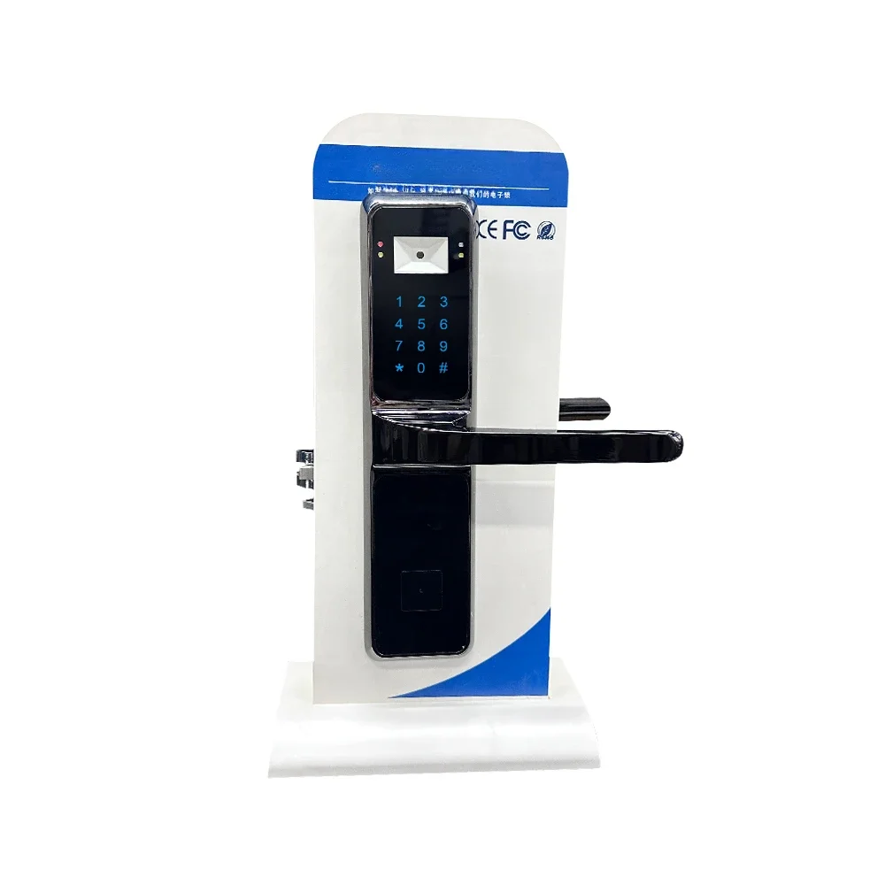 High Security WIFI APP Unlock Chip Door , Intelligent  System, Smart Electronic Class B Anti-theft Cylinder