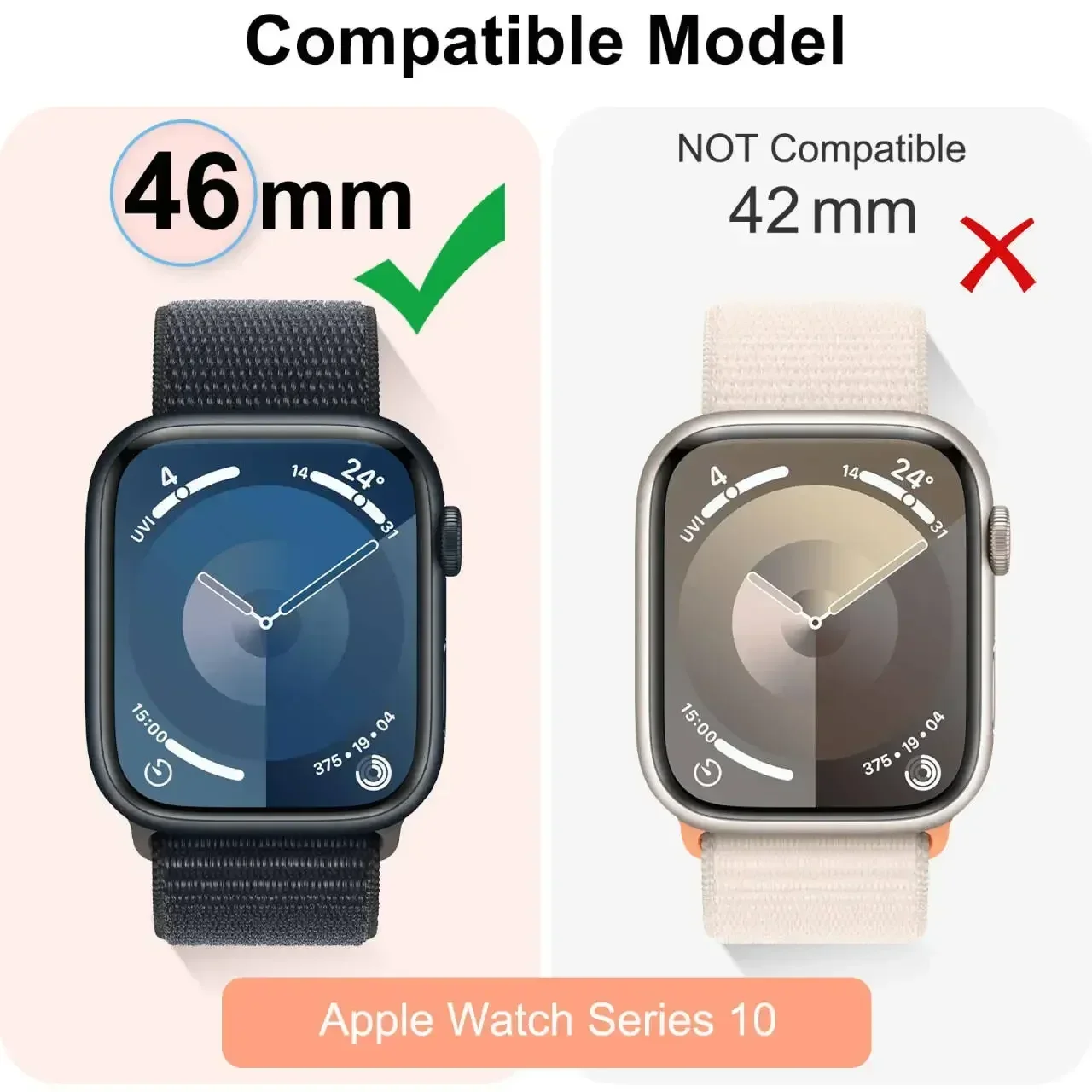 Tempered Glass+Case for Apple Watch Series 10 42mm 46mm Matte PC Bumper Screen Protector for Apple Watch Accessories Series 10