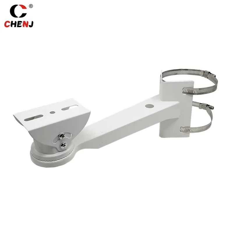 Monitoring Hoop Bracket Closed Circuit Camera Pole Hoop Monitoring Holder Outdoor External Wall Corner Accessories