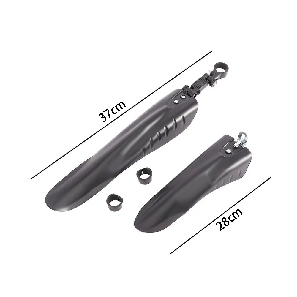 

Cycling Black Adjustable Mountain Bike 20'' 22'' 24'' 26'' MTB Fender Bike Parts Quick Release Bike Mudguard