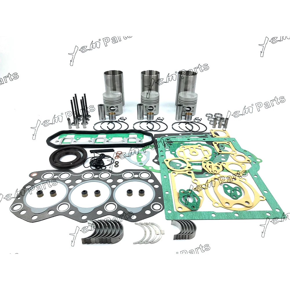 

Practical S3E Rebuild Kit Cylinder Liner Full Gasket Kit Engine Bearing With Valve Kit For Mitsubishi engine part