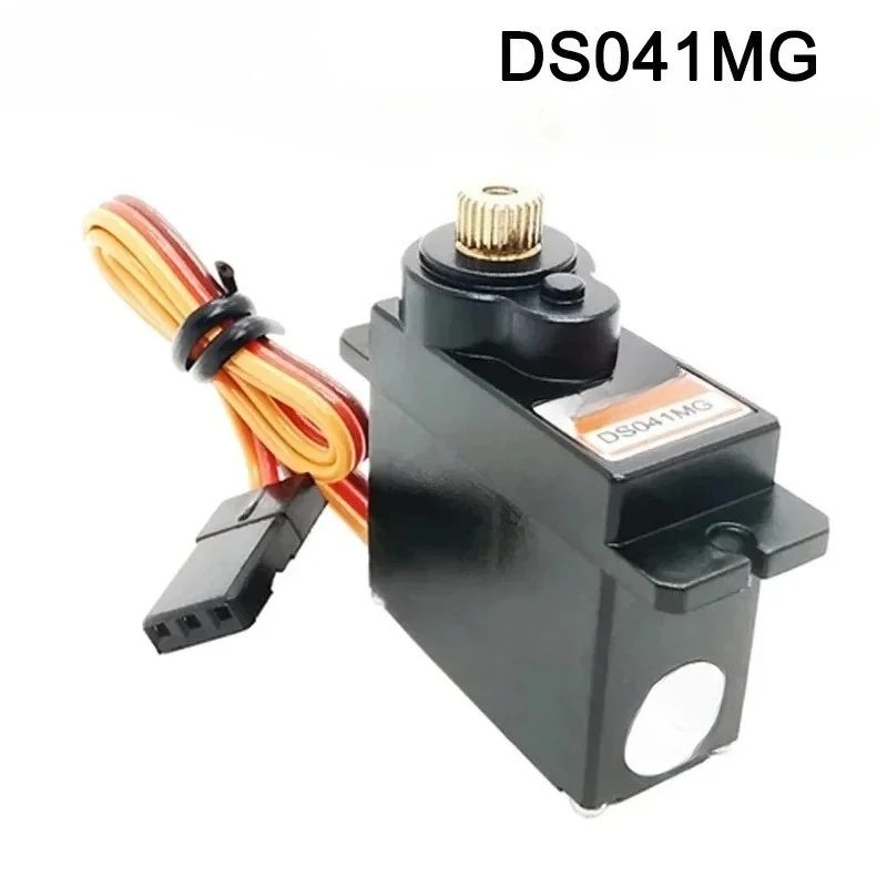 AAAA2pcs New  DS041MG 5KG Metal Gear Micro Mini Digital Servo High Speed Angle 180 for 450 Helicopter Fix-wing RC Auto Robot Arm