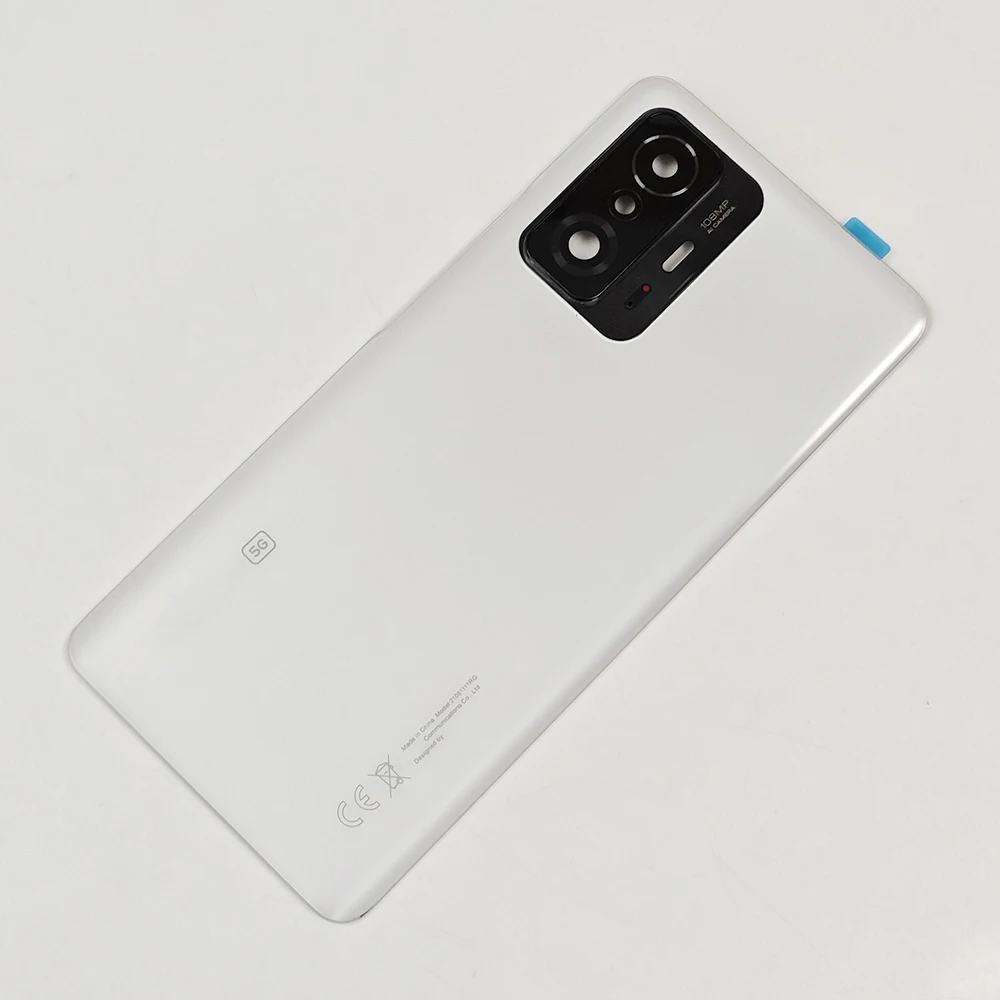 OEM A + Задняя стеклянная крышка для Xiaomi 11T Pro 5G Задняя Крышка Сменный аккумулятор, задняя крышка корпуса Mi11T с объективом камеры