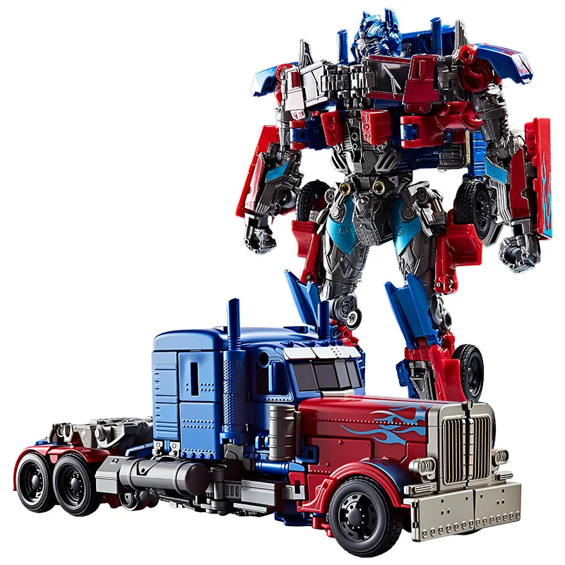 Transformatiespeelgoed Robotauto Legering Kunststof YS04A Optimu Prim Action Figure Anime Movie Series Kinderen Verjaardagscadeau