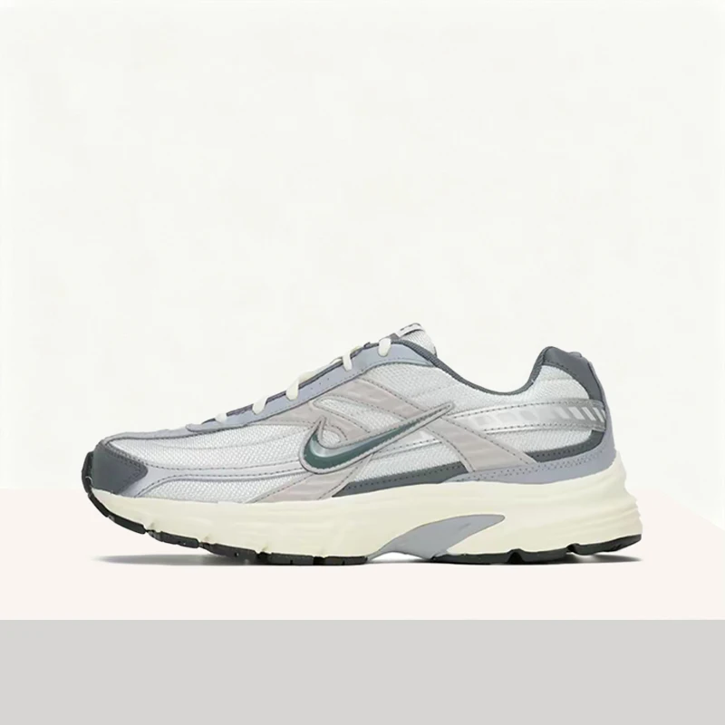 

Удобные, универсальные, нескользящие, дышащие повседневные кроссовки Nike Initiator с низким верхом для мужчин, серые и белые, HQ1179-001