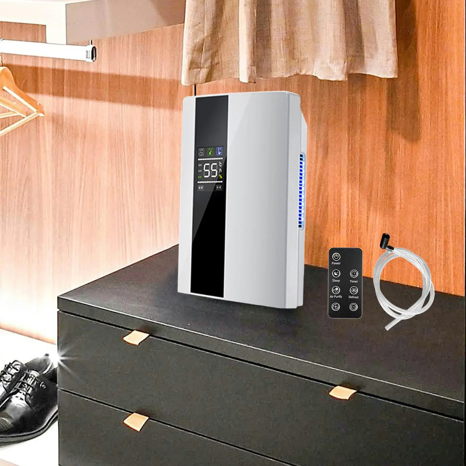 ミニ電気除湿機,地下室,低騒音,家庭用バスルーム用