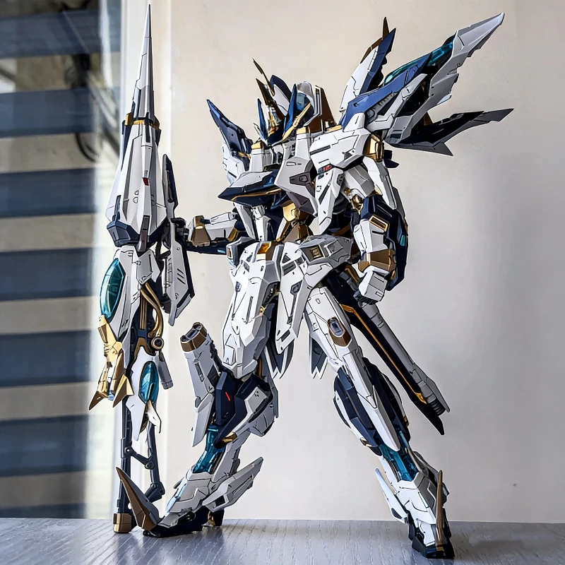 Infinity Nova 1/100 Aurora In Era Pmd Actionfiguren Legierung Druckgussrahmen Mecha Modellbausatz Montagespielzeug Desktop Ornament Geschenke