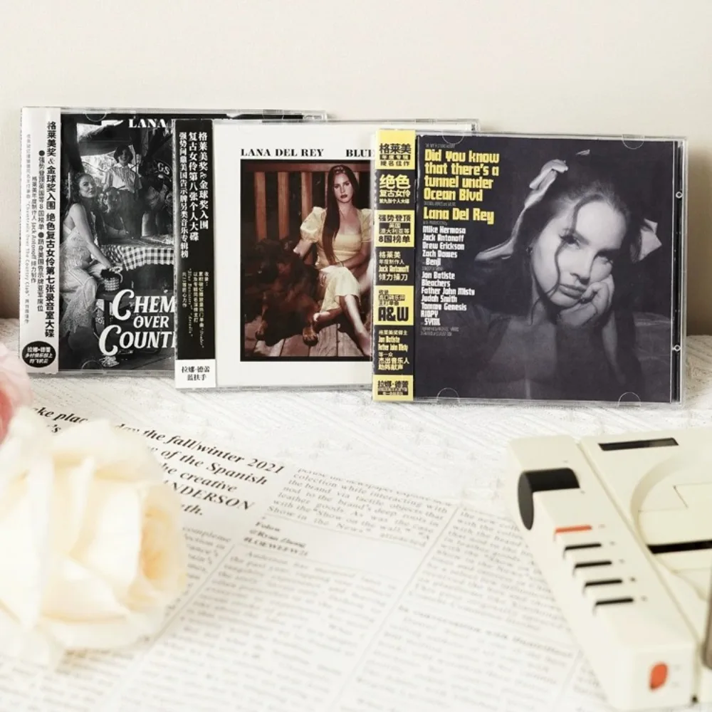 أقراص Lana Del Rey + كتاب غنائي وبضائع - ولد للموت / مجموعة ألبوم الحزن الصيفي للمعجبين