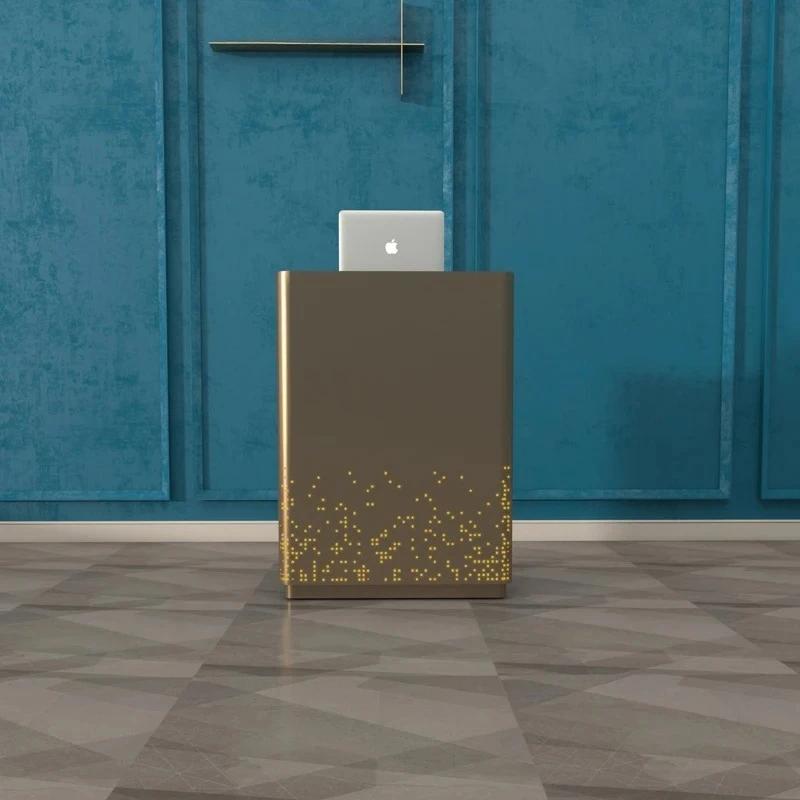 Simple Beauty Salon Reception Desks Checkout Simple Shop Small Bar Counter Custom Luxury Recepcion Mostrador Office Furniture