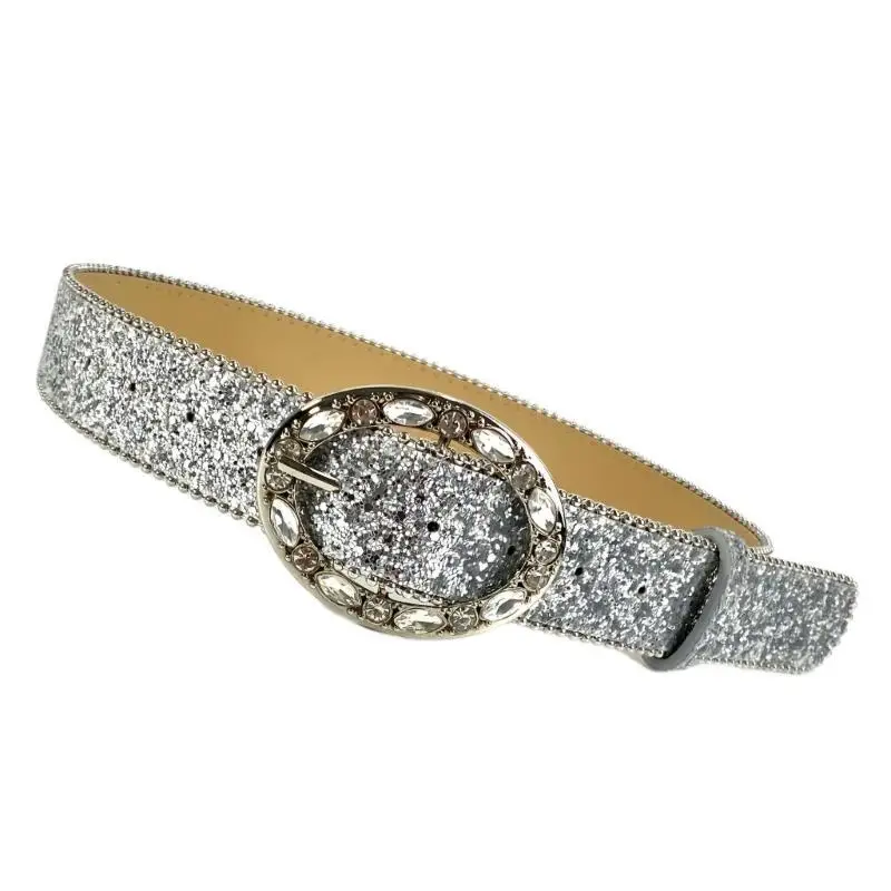 39BD سلسلة حزام الخصر العصرية لفستان الرقص المسرحي للنساء والفتيات حزام الجرونج