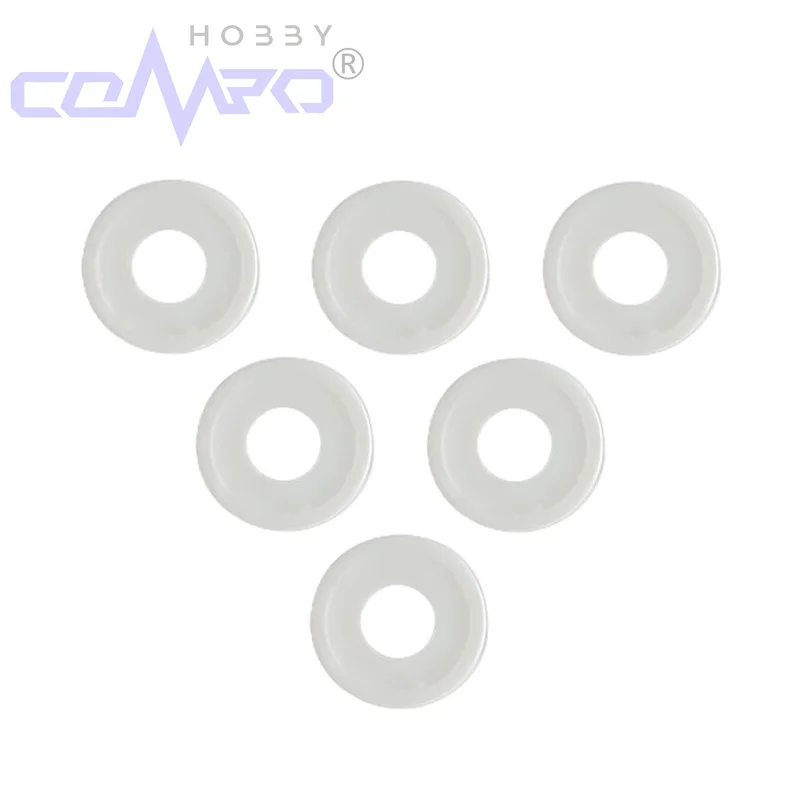 10 Pcs High Temperature Resistance Anti-Friction Washer for Ship Shaft RC Model Boat Accessories