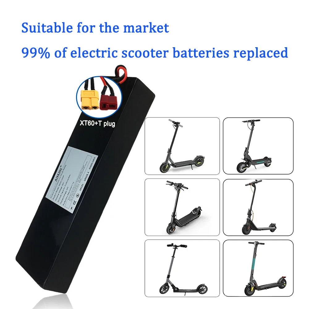 For Kugoo S1, S2, S3 Scooters 36V 10S3P 9000mAh 18650 Rechargeable Li-ion Battery pack 500W,Built-in BMS with charger