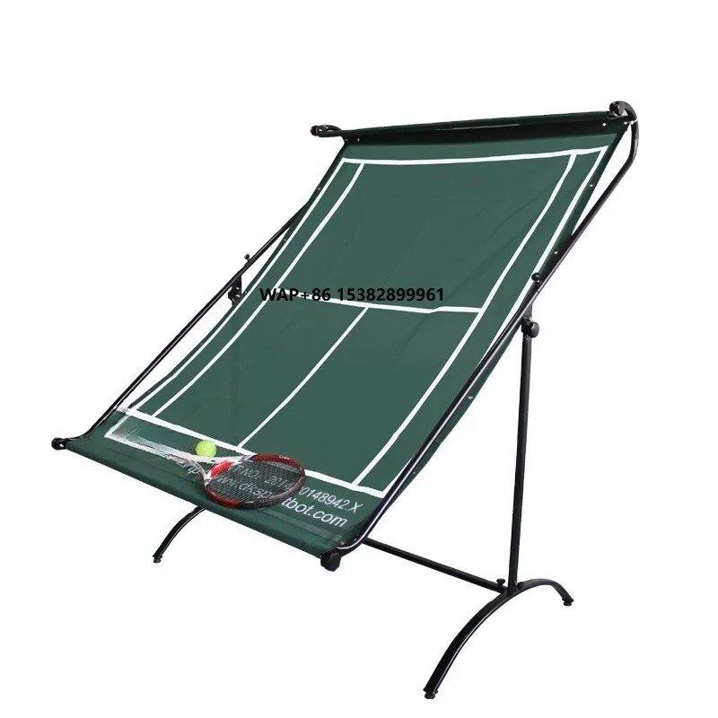 SIBOASI Professional Tennis Rebounder Adjustable Portable Backboard Practice Net for Tennis and Pickle S518