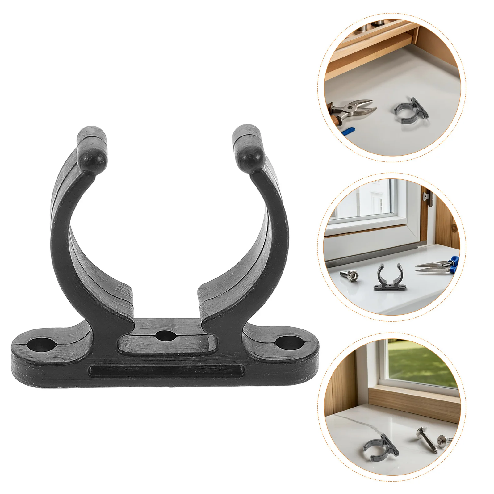 

4pcs Boat Paddle Holder 38-42Mm Nylon Kayak Canoe Paddle Clip Marine Tube Clamp For Rowing Boats Sup Dragon Boat Accessories