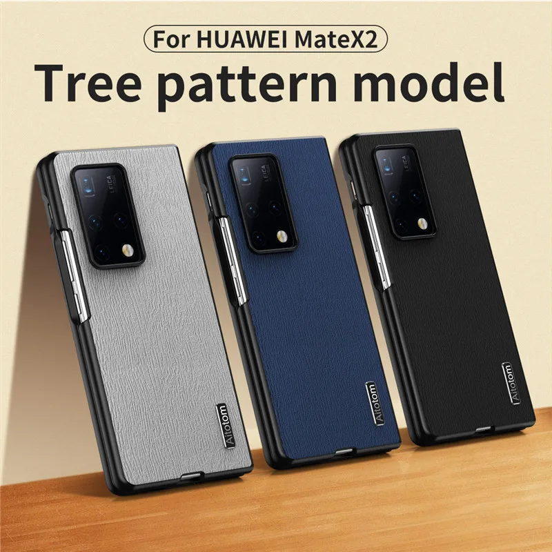 Tree Pattern Style Phone Case For HuaWei Mate X2 PC Bumper Slim Shockproof Protection Shell Cover