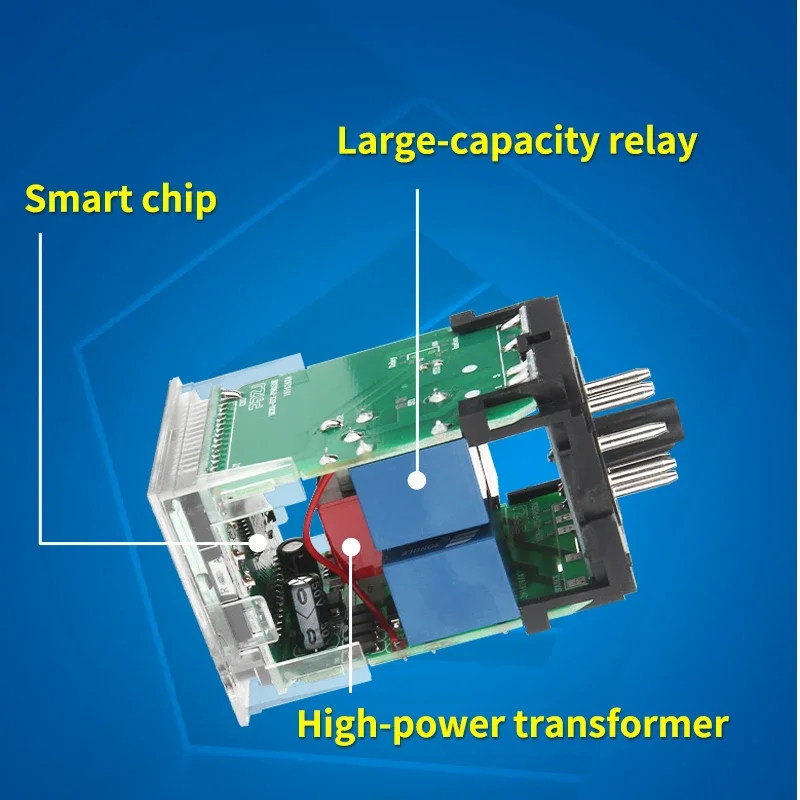 Digital LED Programmable Timer Relay Switch DH48S-S/YH-5T 0.1S-99H  AC/DC 24V 220V Repeat Cycle Timer