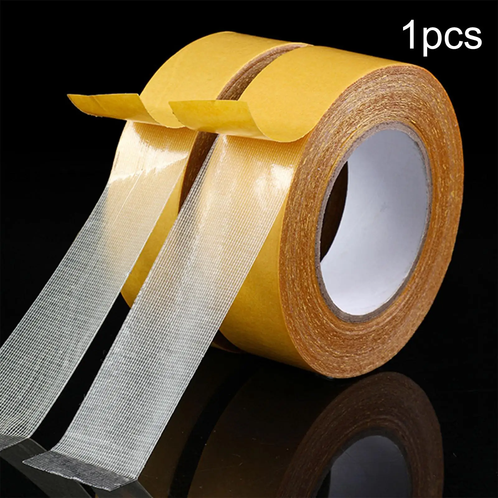 Sticky Double Sided Tape Transparent Durable Crafts Household No Trace DIY Tools Duct Tape for Photo Frame Carpet Rug Supplies