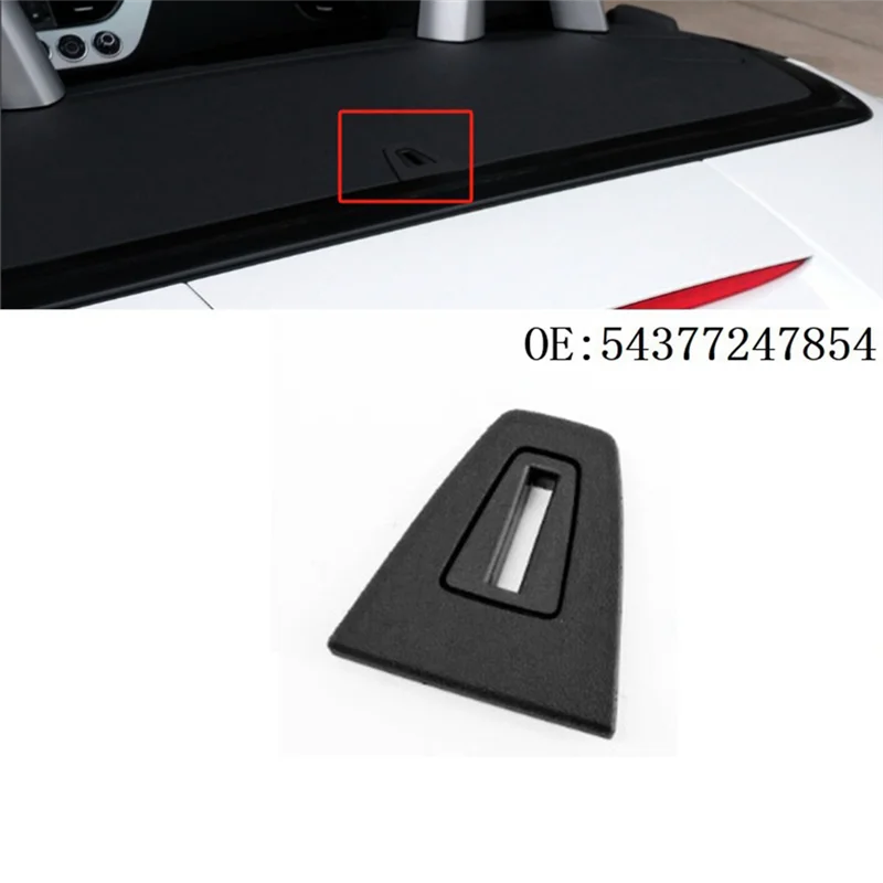 

A77Q-For BMW Z4 E89 Convertible Top Stowage Compartment Trim Panel Bracket 54377247854 Rear Trunk Positioning Cover Holder