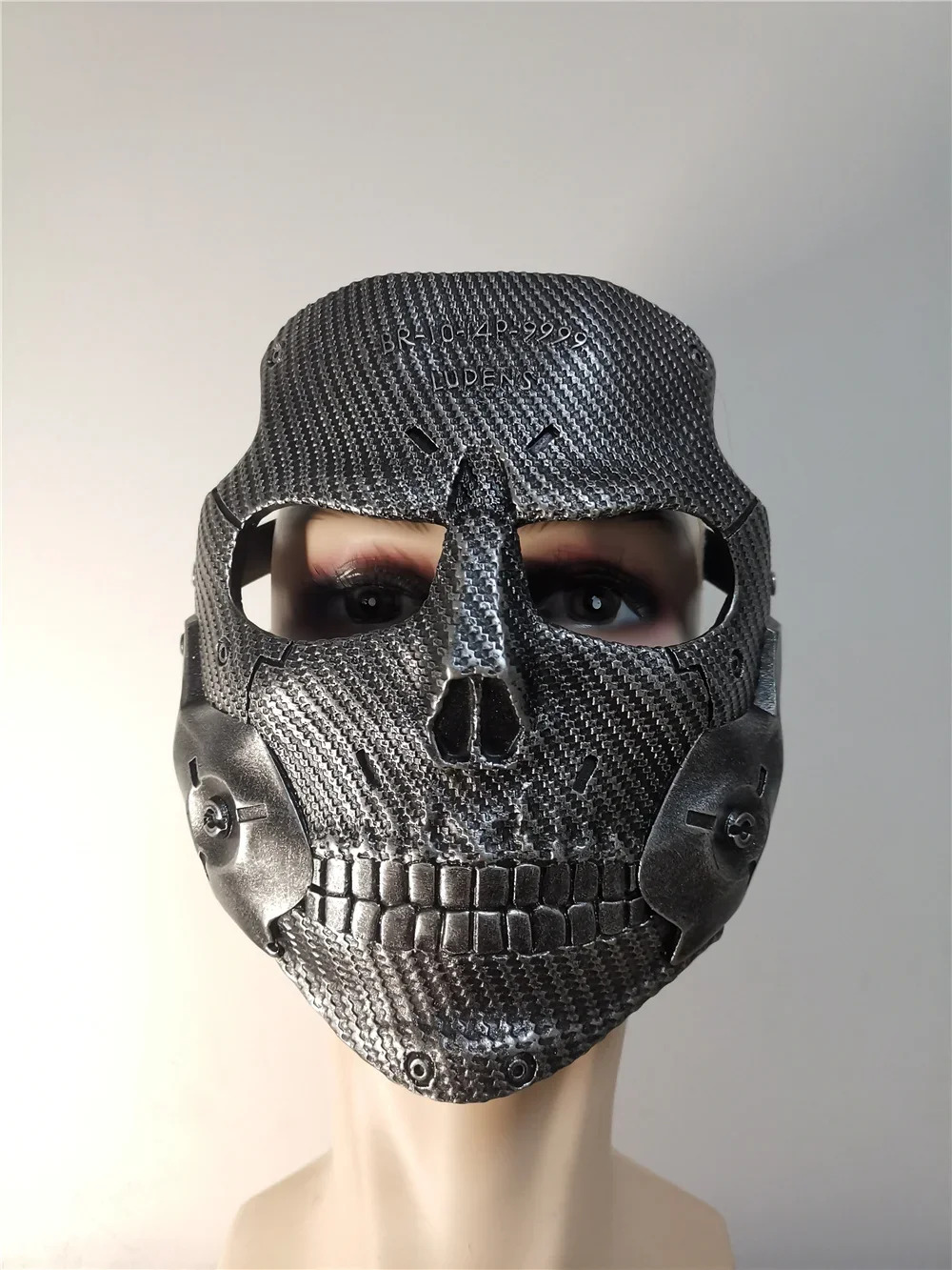 Popular Cospalay Death Stranding Mask Game Death Stranding Die-Hardman Mask Cosplay Resin Masks Props Halloween Show