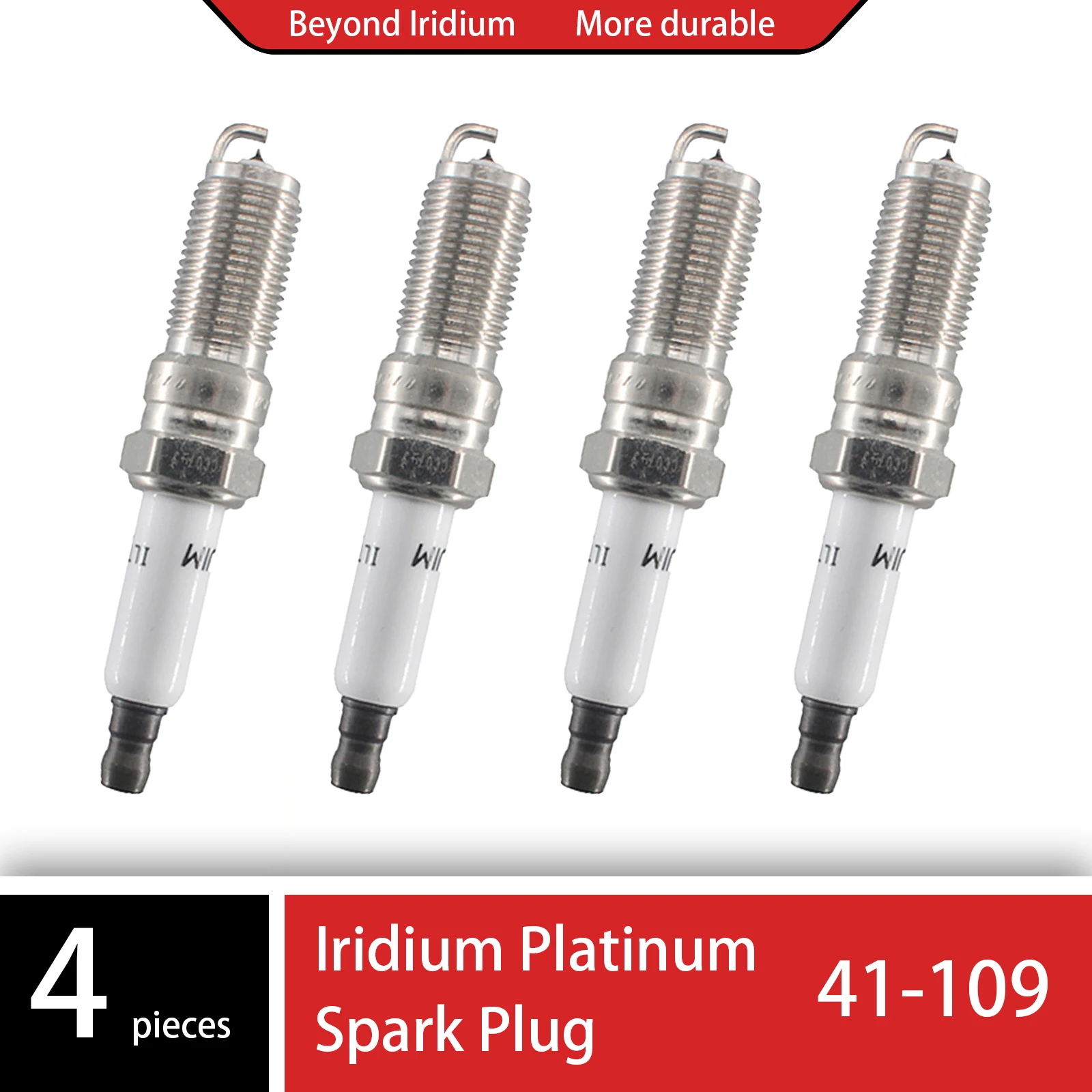 

4/8PCS Iridium Platinum Spark Plugs 12622561 For B-uick Chevrol-et Camaro-Cadillac CTS ATS SRX GMC Saturn Opel Vauxhall 41-109