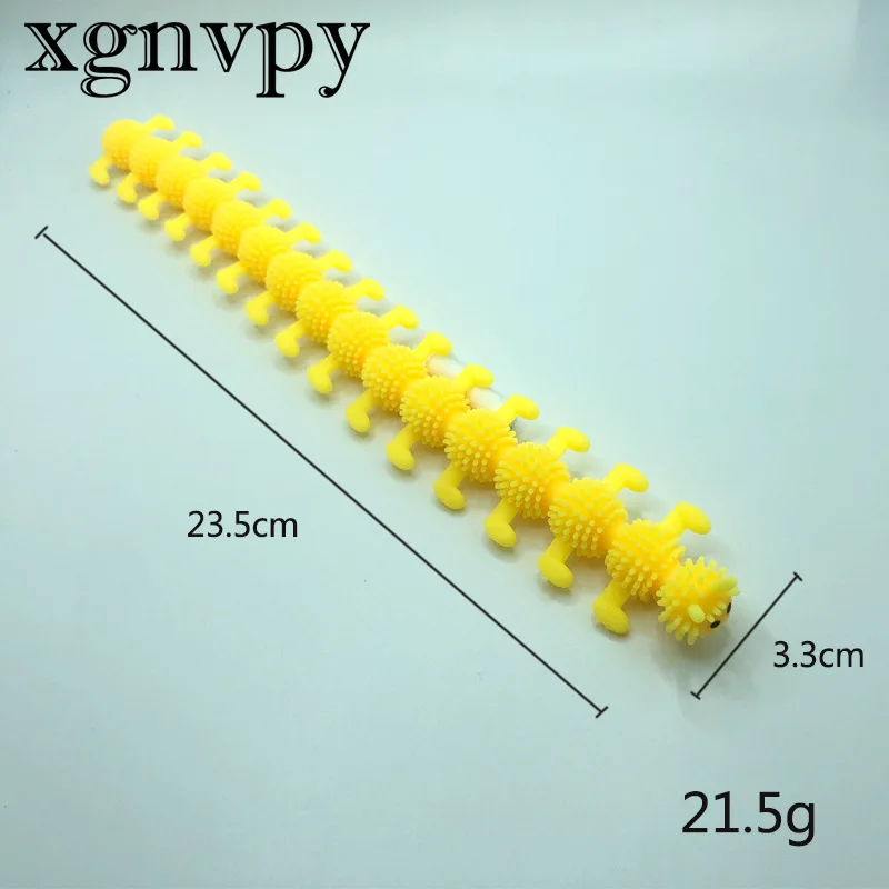 Xgnvpy 3pc Caterpillars Sensory Toy Relief Stretchy String Worm Pops Fidget Therapy Anti Anxiety Fidget for Teenagers Adults