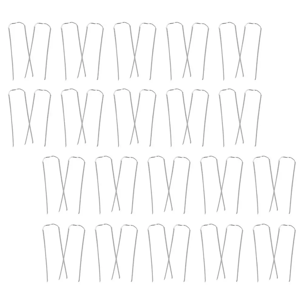 

150Pcs Floral Fixing Pins Galvanized for Wreath Making Plant Arrangements Garden Landscaping Craft Projects Supplies