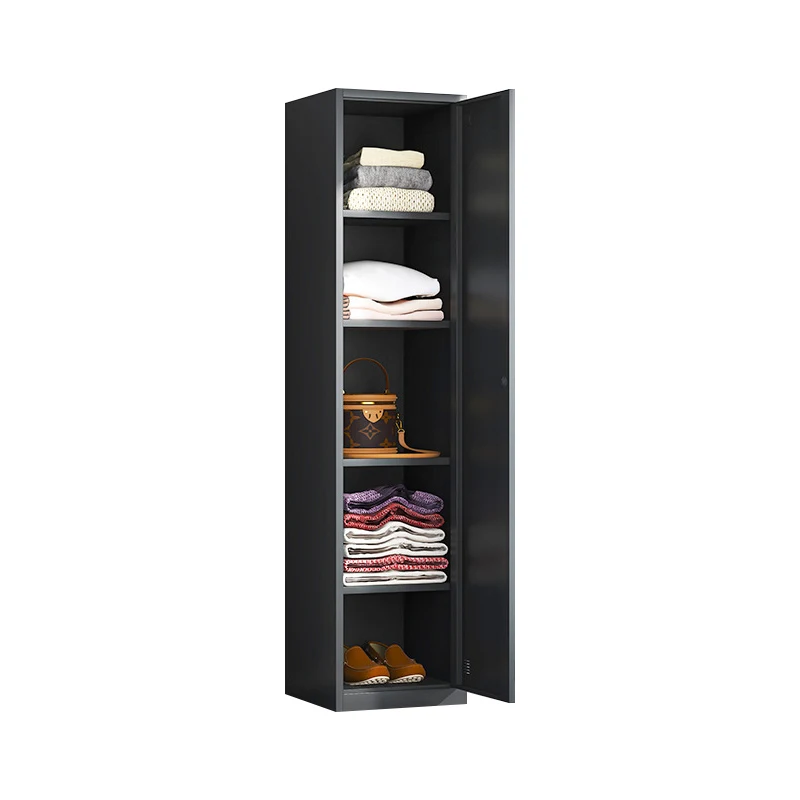 

Lockable Metal Storage Cabinet for Home Office Durable Strong Adjustable Partition Multi-Functional Layered Storage