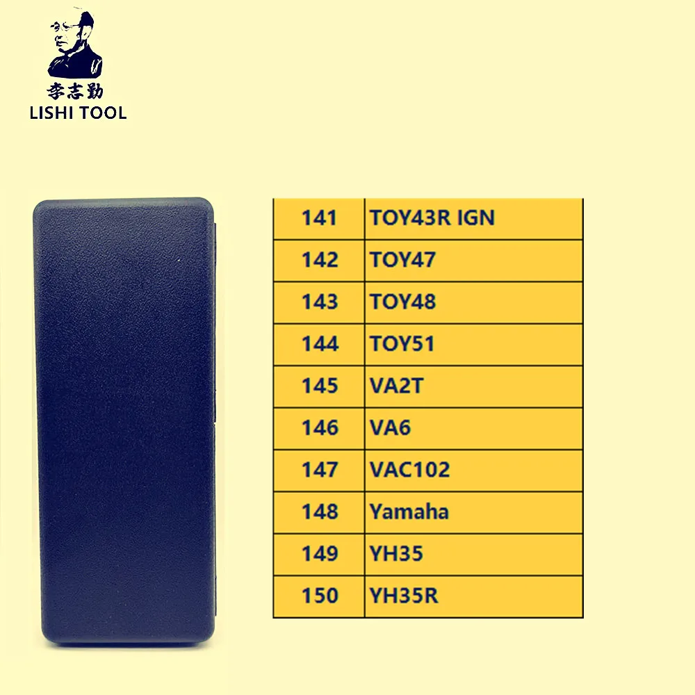 141#-150# Lishi tool TOY43R IGN ,TOY47 TOY48 TOY51 VA2T VA6 VAC102 YAMAHA YH35 YH35R