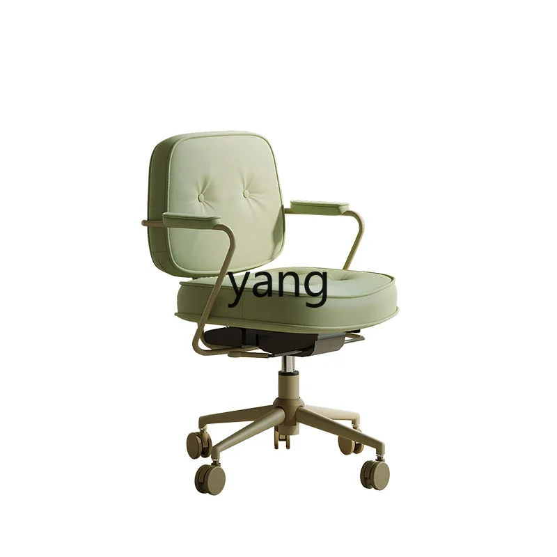 LT ergonomic sedentary writing office chair lifting rotating home back chair