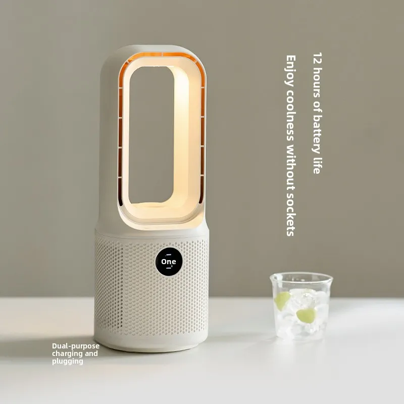 

Мини-вентилятор-увлажнитель воздуха USB-охладитель с туманом, портативный для домашних путешествий, 6 скоростей, низкий уровень шума, сверхтихая работа, подарок на лето