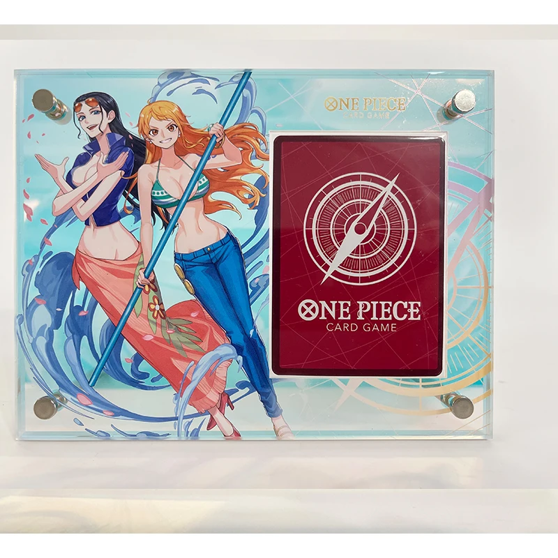 Anime ONE PIECE OPCG Acrylic Card brick Portgas D Ace Yamato Nico Robin Christmas birthday gift Two-dimensional peripheral