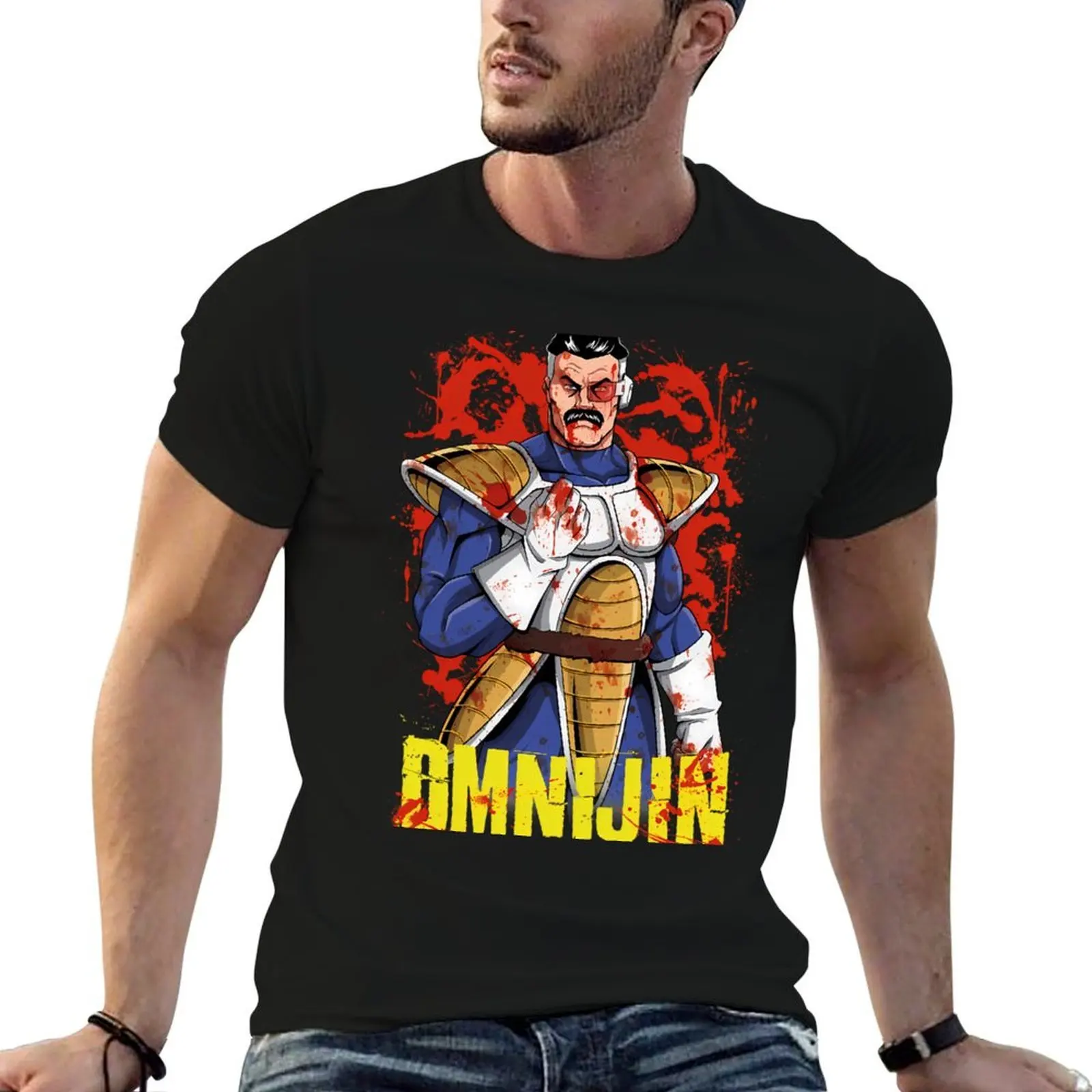 

Omniman Saiyajin T-Shirt t shirt man plain t shirts for man graphic vintage man t shirts for men T-shirt